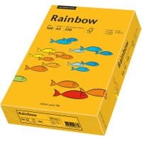 Papier ksero RAINBOW A4 160g nr 22 jasno-pomarańczowy