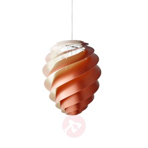 LE KLINT Swirl 2 Small - lampa wisząca, miedź