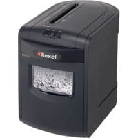 Niszczarka Rexel Mercury RES1523, Paski, P-2, 15 Kart., 23l, Karty Kredytowe/Cd, Czarna