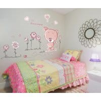 Naklejka Pink Teddy Bear