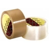 Taśma pakowa 3M Scotch Hot-melt 50mmx66m brązowa