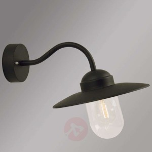 Zewnętrzna lampa ścienna LUXEMBOURG czarna