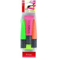 Zakreślacz STABILO NEON kpl.4szt