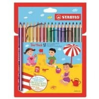 Kredki Stabilo trójkątne w etui 18 kolorów