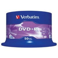 Płyta DVD+R VERBATIM 4,7GB/120min cake 50szt.
