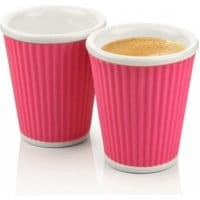 Kubek porcelanowy CEP TAKE A BREAK 100ml różowy 2szt.