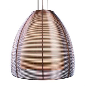 Srebrna lampa wisząca Filo Big Mob