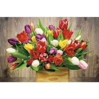 Kalendarz trójdzielny MiP tulipany 315x855 mm