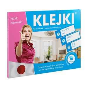 NAKLEJKI edukacyjne do nauki języka - japoński