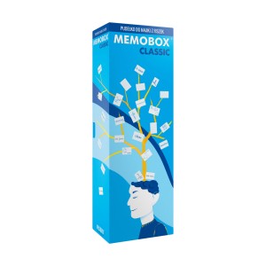 MEMOBOX CLASSIC - pudełko do nauki z fiszek