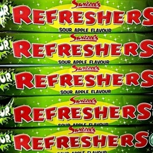 Sour Apple Refreshers Chew Bar