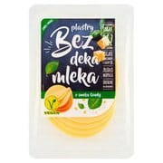 Plastry bez deka mleka - Vege plastry o smaku goudy