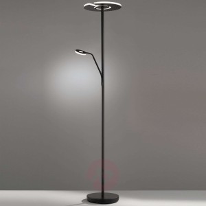 Lampa LED oświetlająca sufit Dent, CCT, czarna