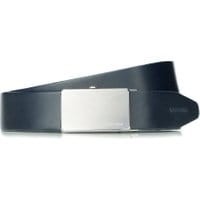 Pasek męski - Klamra z lustrzanym połyskiem