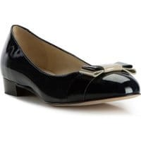 Buty damskie - Lakierowane baleriny