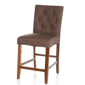 Krzesło barowe Langley Brown wys. 100cm