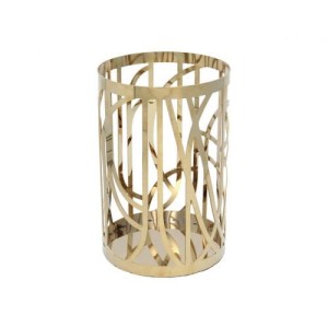Świecznik Cindy gold 24,5cm
