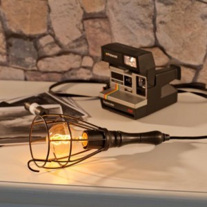 Lampa Worker metal 30cm