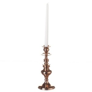 Świecznik Laijta miedziany metal 26cm