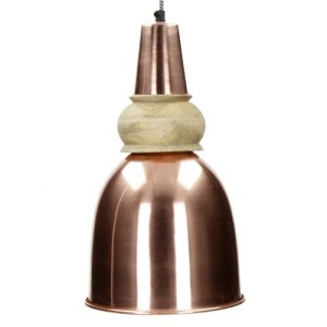Lampa wisząca Milena dark copper 22cm