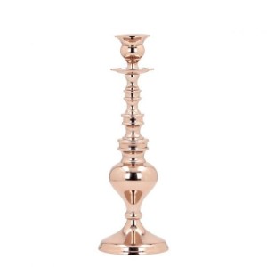 Świecznik Spoleto Rose Gold wys. 32cm