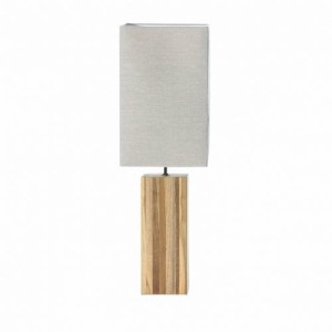 Lampa stołowa Cube Line Teak wys. 68cm