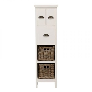 Szafka Milton 40x30x140 white