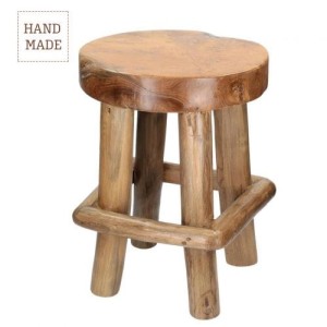 Taboret Nias okrągły 35x45cm