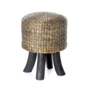 Taboret okrągły Waterhiacynth wys. 50cm