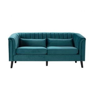 Sofa Meriva Velvet teal 3-os.