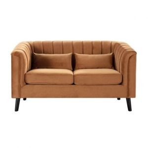 Sofa Meriva Velvet caramel 2-os.