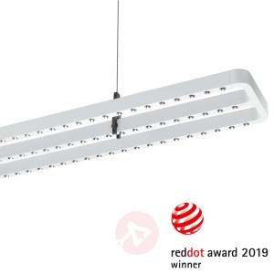 Lampa wisząca LED Small Line, czujnik,156cm, biała