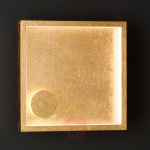 Letizia - kinkiet LED, 2-punktowy, złoty