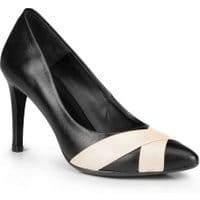 Szpilki ze skóry licowej