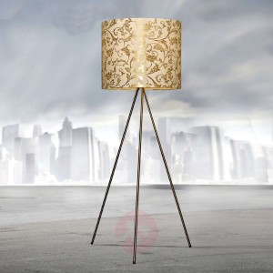Lampa stojąca Atimo z folią dekoracyjną