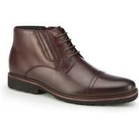 Buty męskie - Ciemny Brąz - Wysokie
