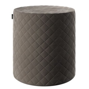 Puf Barrel pikowany
