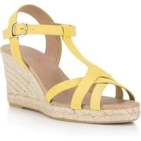 Jasne sandały dasmkie Espadryle