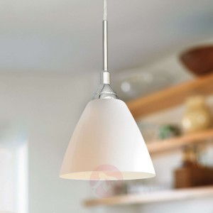 Szklana lampa wisząca READ, 14 cm
