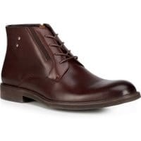 Buty męskie ocieplane - Obcas 3cm - Skóra