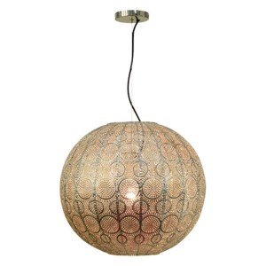 Lampa wisząca Stampa, kulista, Ø 50 cm