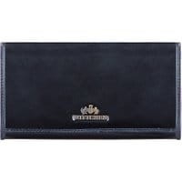 Portfel Granatowy - Bardzo Elegancki - Damski