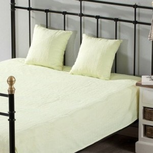 Komplet Milena lime green 150 x 250 cm pled + 2 poszewki -50%