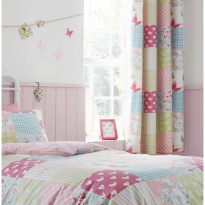 Komplet zasłon Canterbury Patchwork 168x183cm