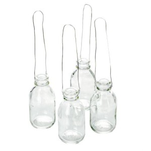 Dekoracyjne butelki 100ml 4szt