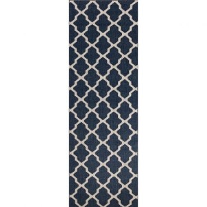 Dywan Cottage blue/wool 60x180cm