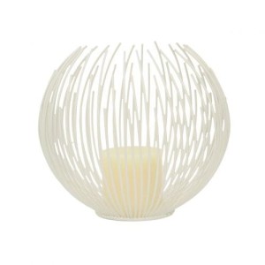 Świecznik Kaliksta white 22cm