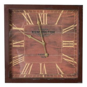 Zegar ścienny London Brown 40x6x40cm