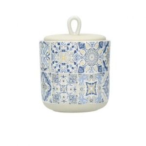 Pojemnik z pokrywką Casa Decor blue 550ml