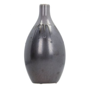 Wazon Quepos grey wys. 29cm